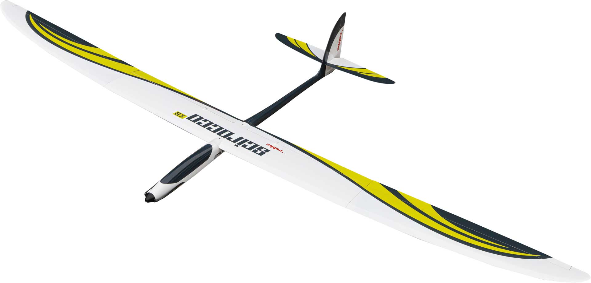 Robbe Modellsport Scirocco XS 3,25m ARF (lime) entièrement en fibre de verre Planeur haute performance avec aile à 4 volets