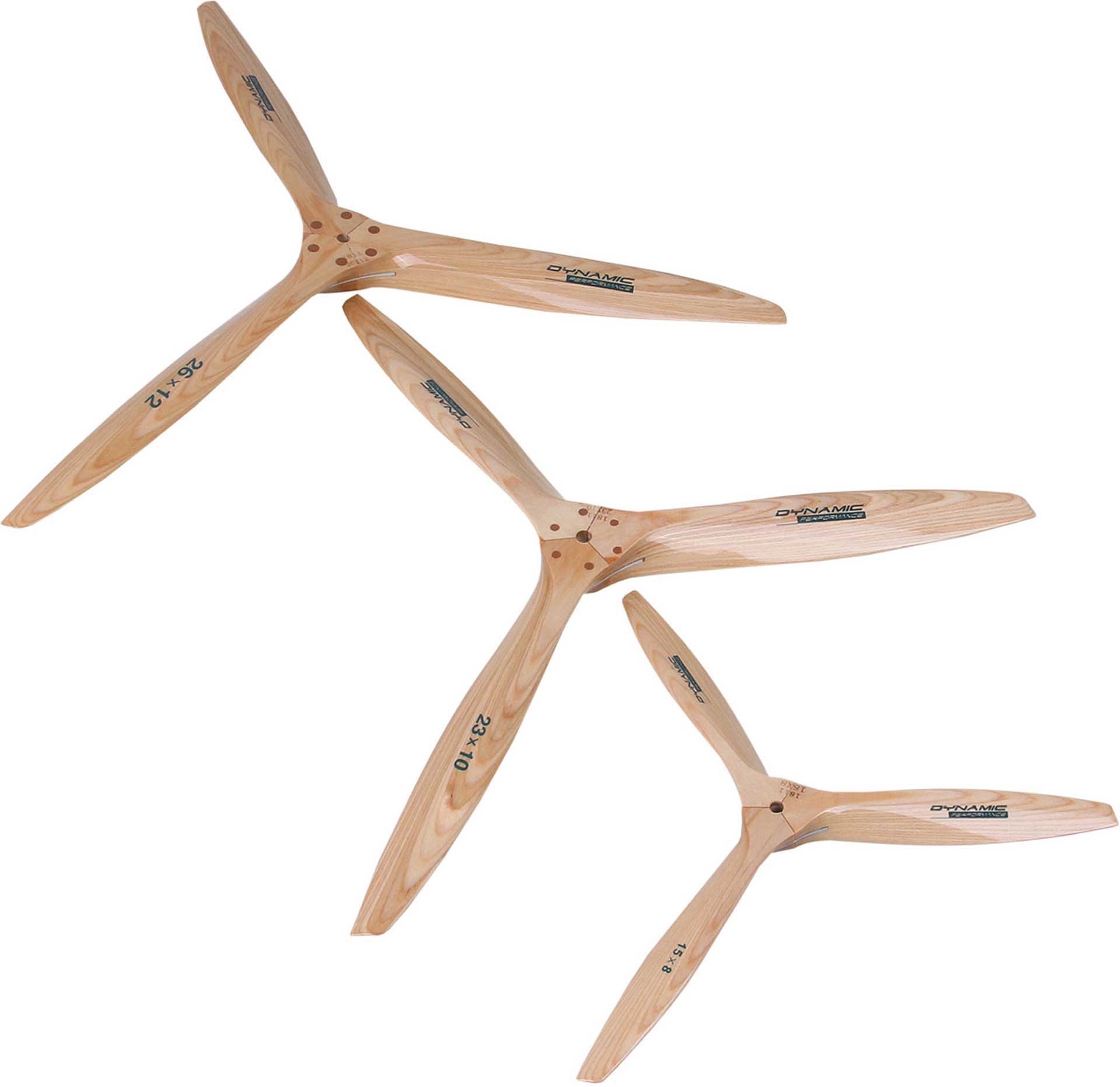 Robbe Modellsport DYNAMIC PERFORMANCE WOOD PROPELLER 15X8 3-BLADE