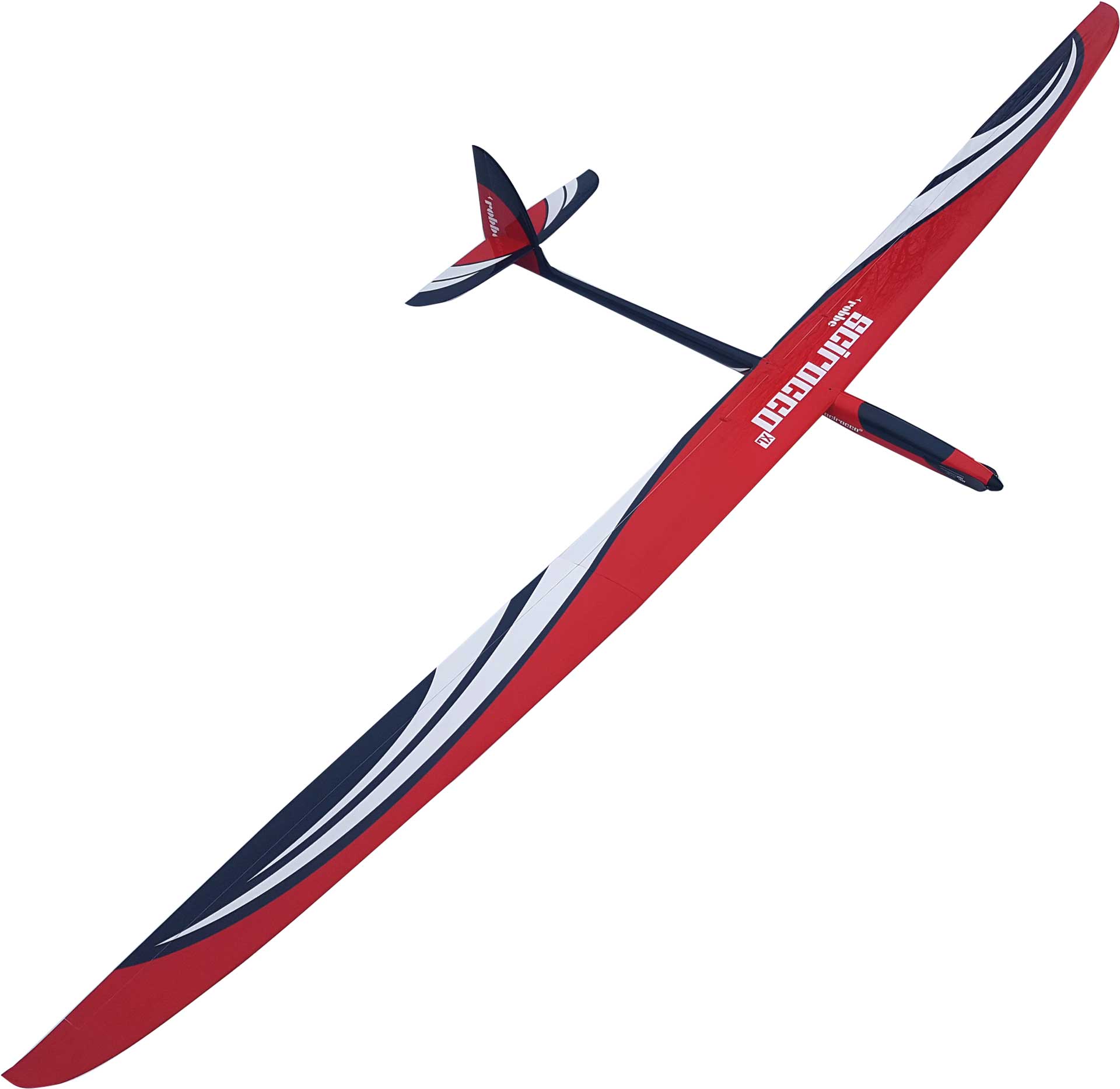 Robbe Modellsport SCIROCCO XL 4,5M ARF (rouge) plein-gris Planeur haute performance avec aile à 4 volets