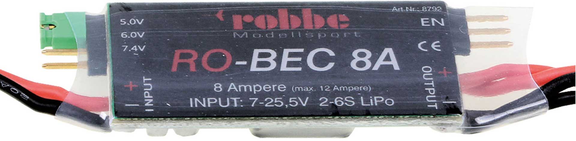 Robbe Modellsport RO-BEC 8A EMPFÄNGERSTROMVERSORGUNG