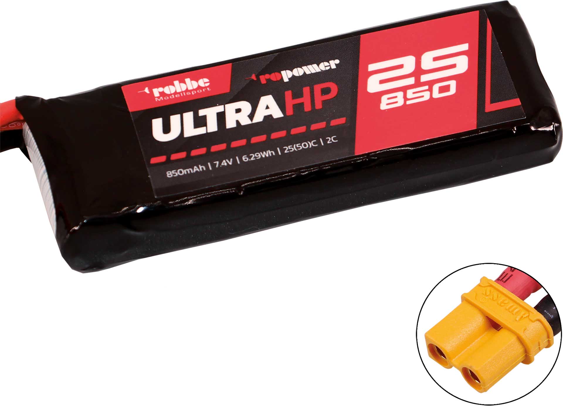 Robbe Modellsport RO-POWER ULTRA HP 850MAH 7,4 VOLT 2S Batterie Lipo