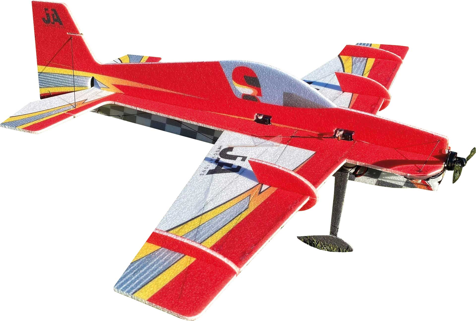 JTA Innovations SLICK (RED /white) 33" EPP 3D Aerobatic Model