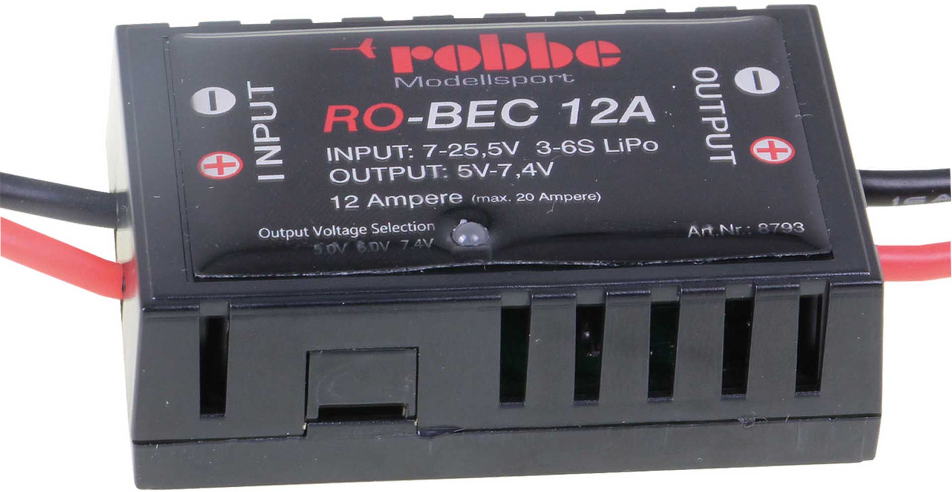 Robbe Modellsport RO-BEC 12A RECEIVER POWER SUPPLY