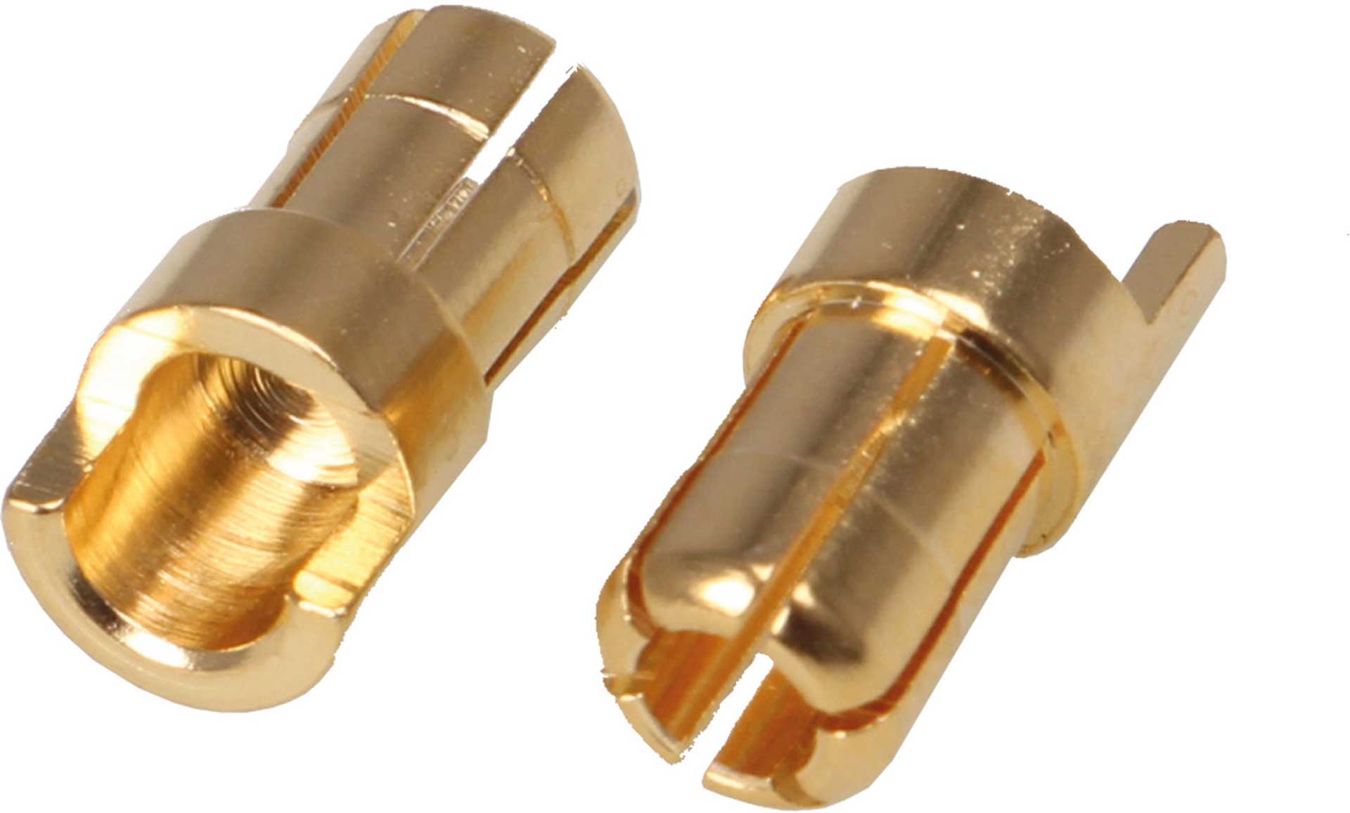 Robbe Modellsport Goldplug connectors 6mm male 5pcs