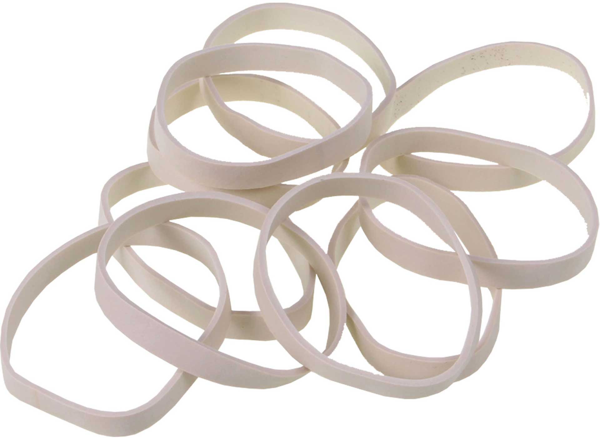 Robbe Modellsport RUBBER RINGS WHITE APPROX. 40X5X1MM