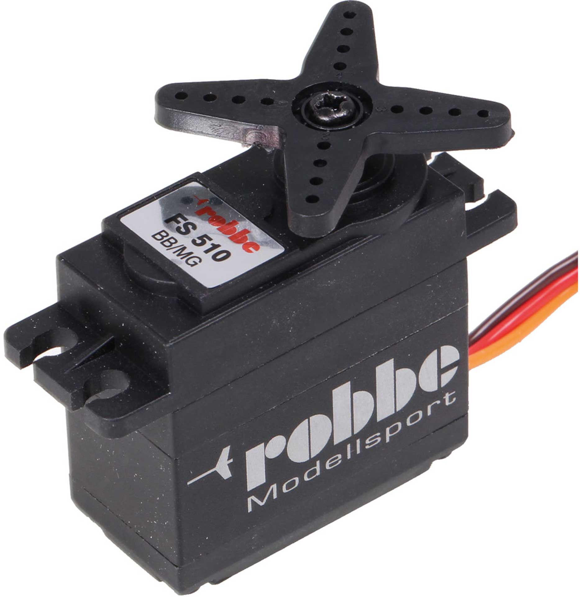 Robbe Modellsport FS 510 BB MG Servo mit Teil- Aluminium Gehäuse, Digital