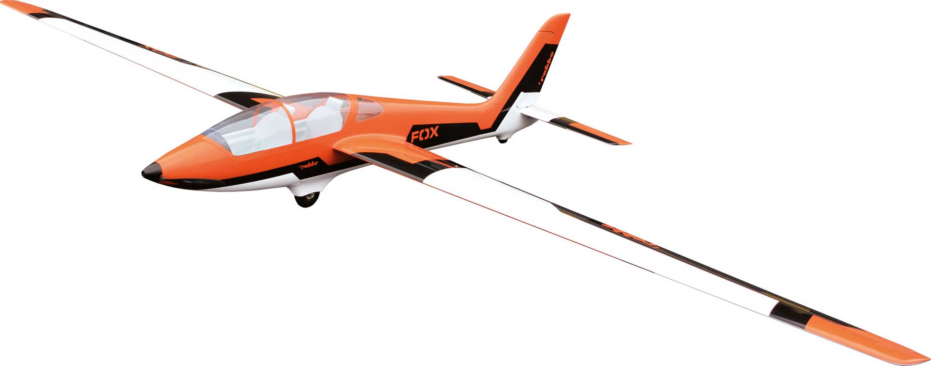 Robbe Modellsport MDM-1 FOX 3,5M glider PNP full GFRP/CFRP painted orange aerobatic glider