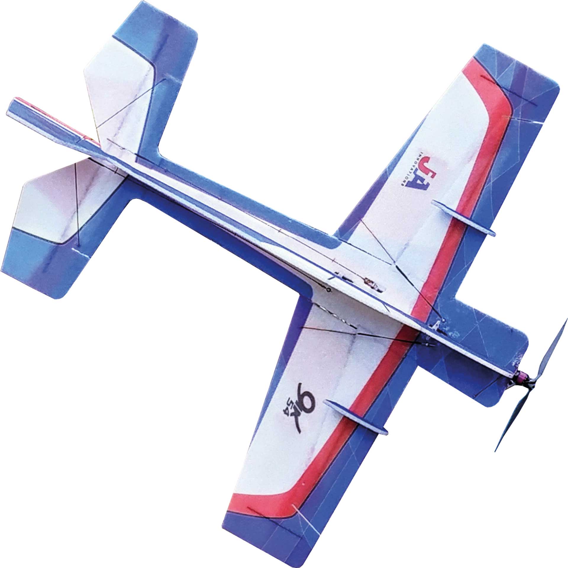 JTA Innovations Yak 54 (RED /BLUE ) 32" EPP 3D Aerobatic Model