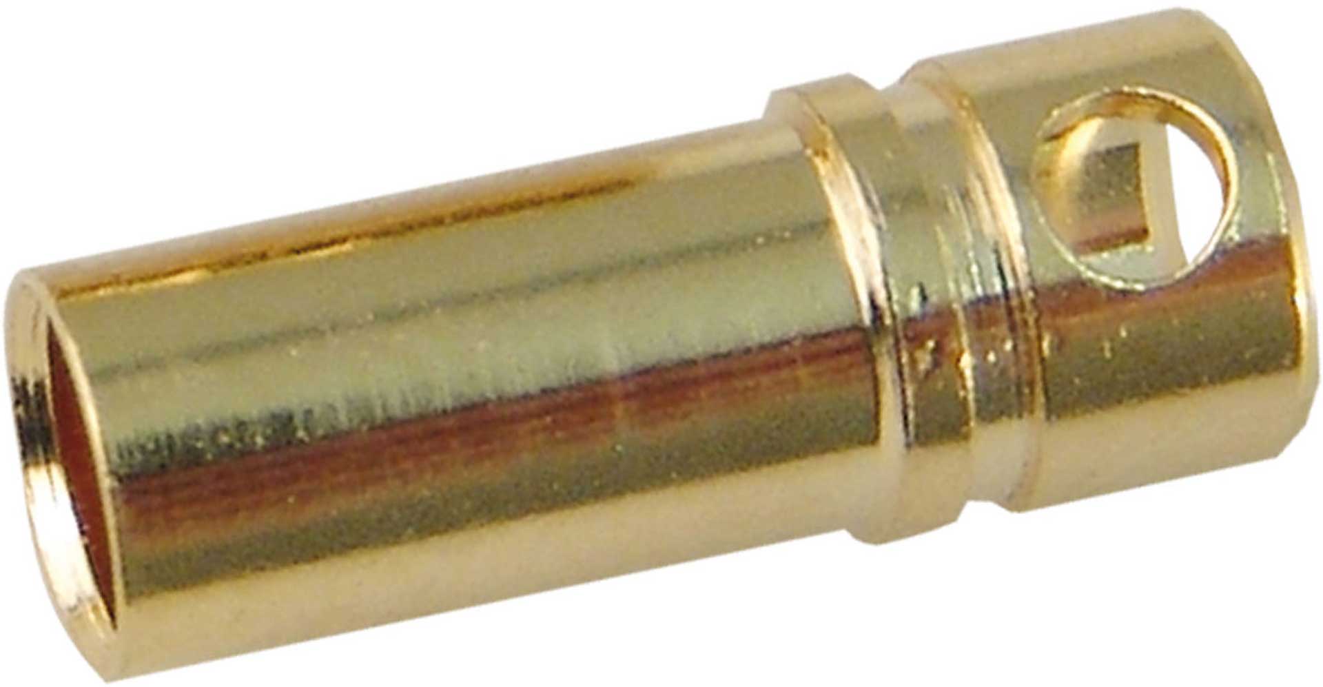 Robbe Modellsport Goldplug connectors 3,5mm female 10pcs