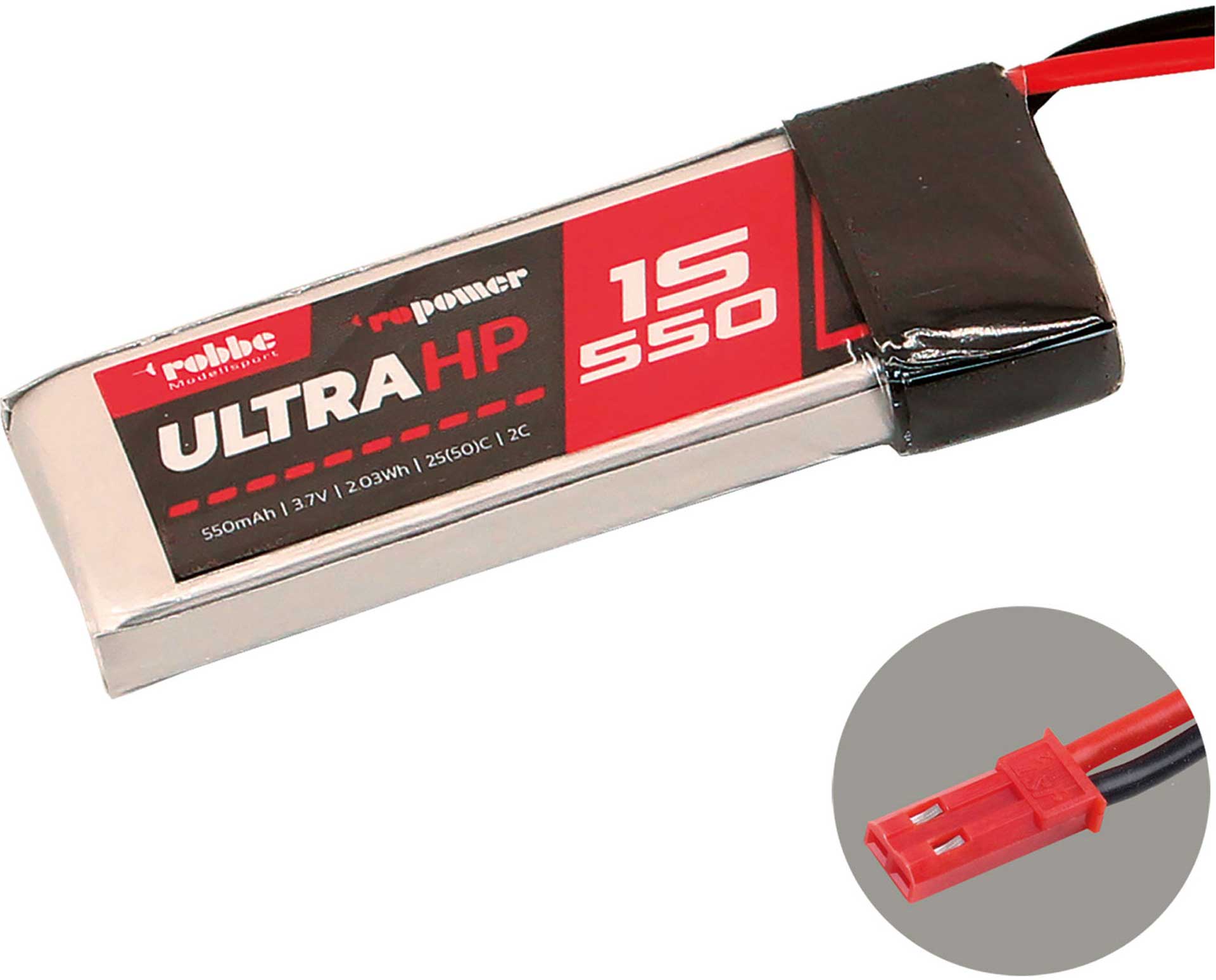 Robbe Modellsport RO-POWER ULTRA HP 550MAH 3,7 VOLT 1S Batterie Lipo
