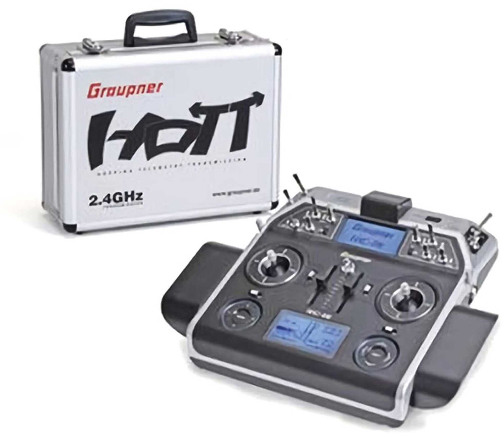 GRAUPNER MC28 HOTT SINGLE TRANSMITTER REMOTE CONTROL buy now at