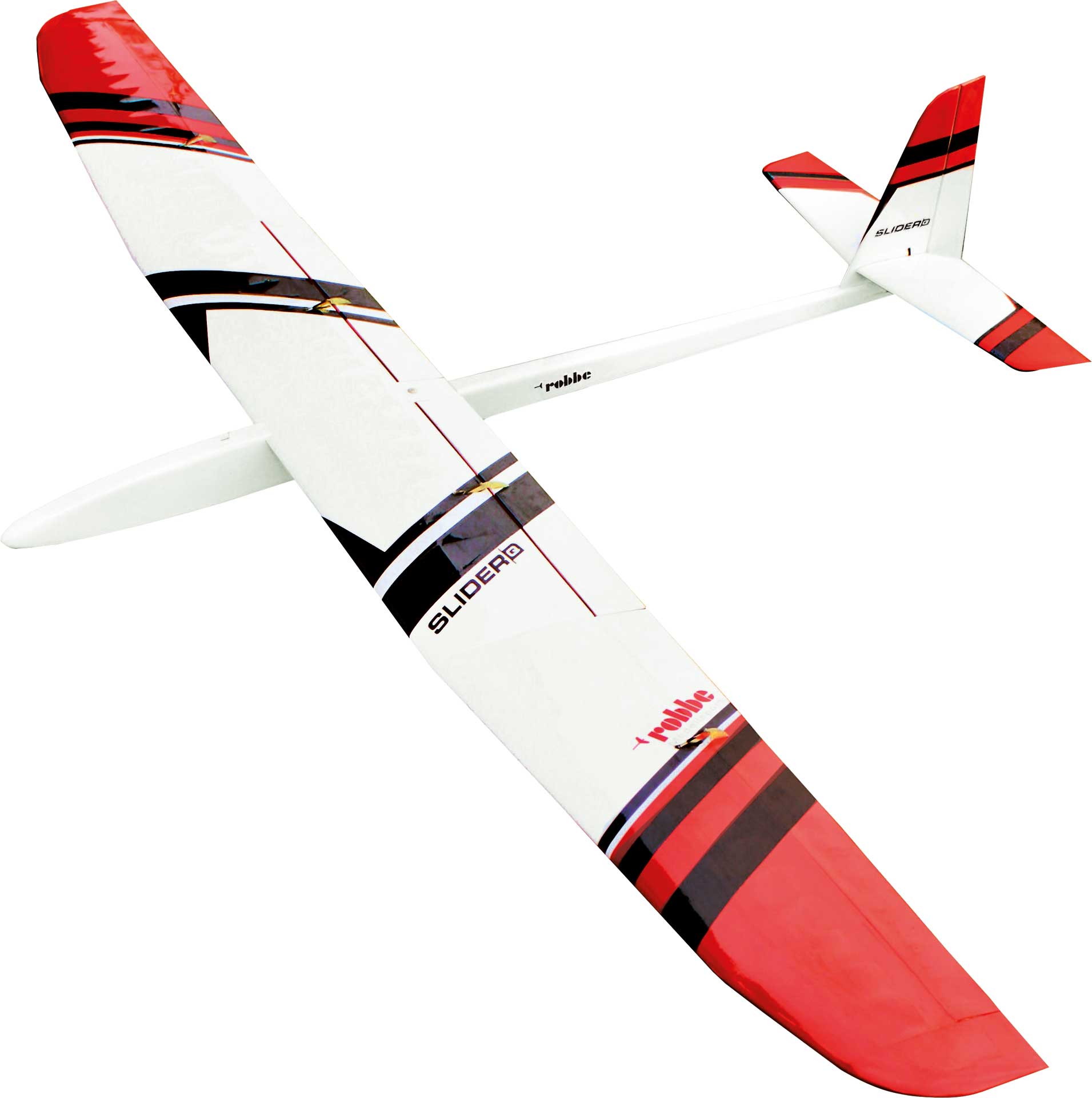 Robbe Modellsport Slider Q High Performance 4 flaps glider model, plywood/balsa wood kit "Made in Austria