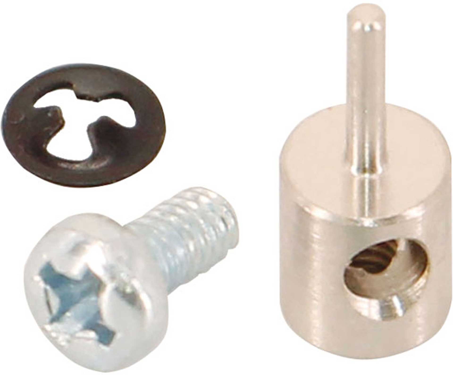 Robbe Modellsport MINI GESTÄNGEANSCHLUSS STECKBAR 10STK. 4,2/8,2MM MIT SICHERUNGSSCHEIBE