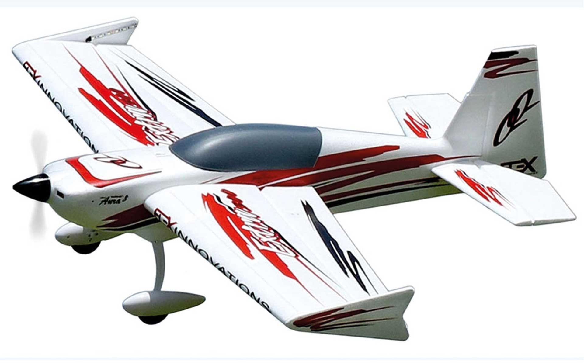 PREMIER AIRCRAFT QQ EXTRA 300 V2 ROT/SCHWARZ SUPER PNP MIT AURA 8