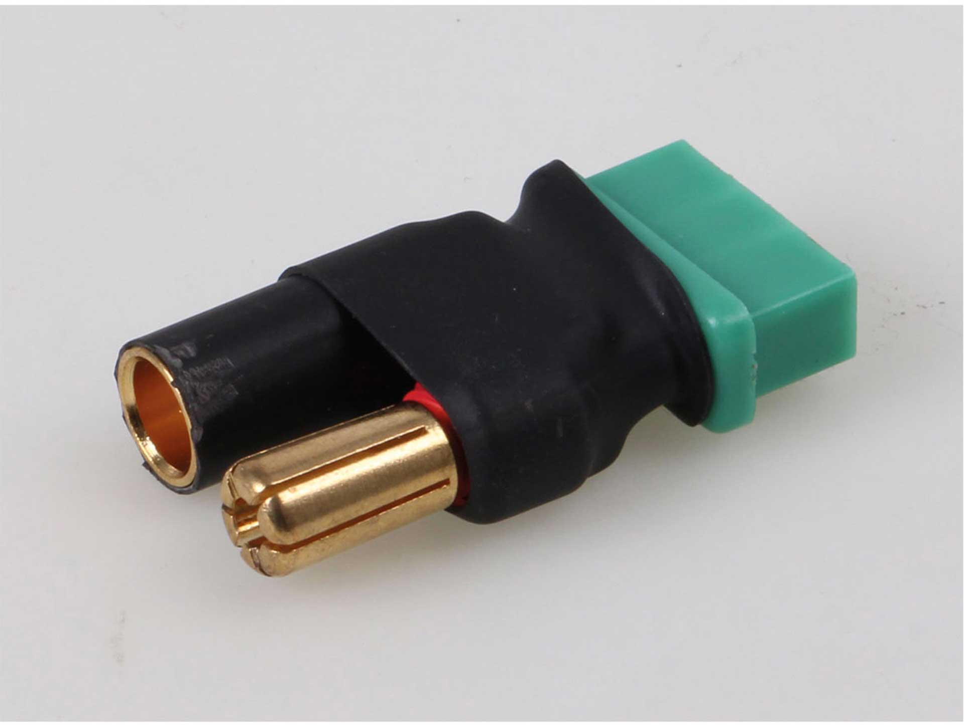 ROBBE ADAPTER MPX BUCHSE AUF 5,5MM BUCHSE =SCHWARZ
