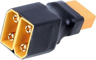 Robbe Modellsport ADAPTER XT-90 SERIAL FEMALE TO 2 MALE 1PCS