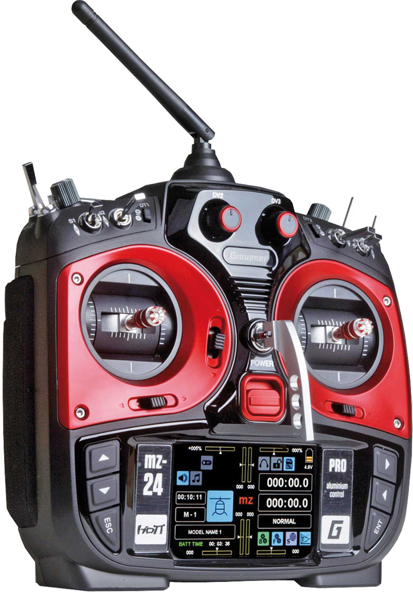 GRAUPNER MZ-24 PRO HOTT EINZELSENDER