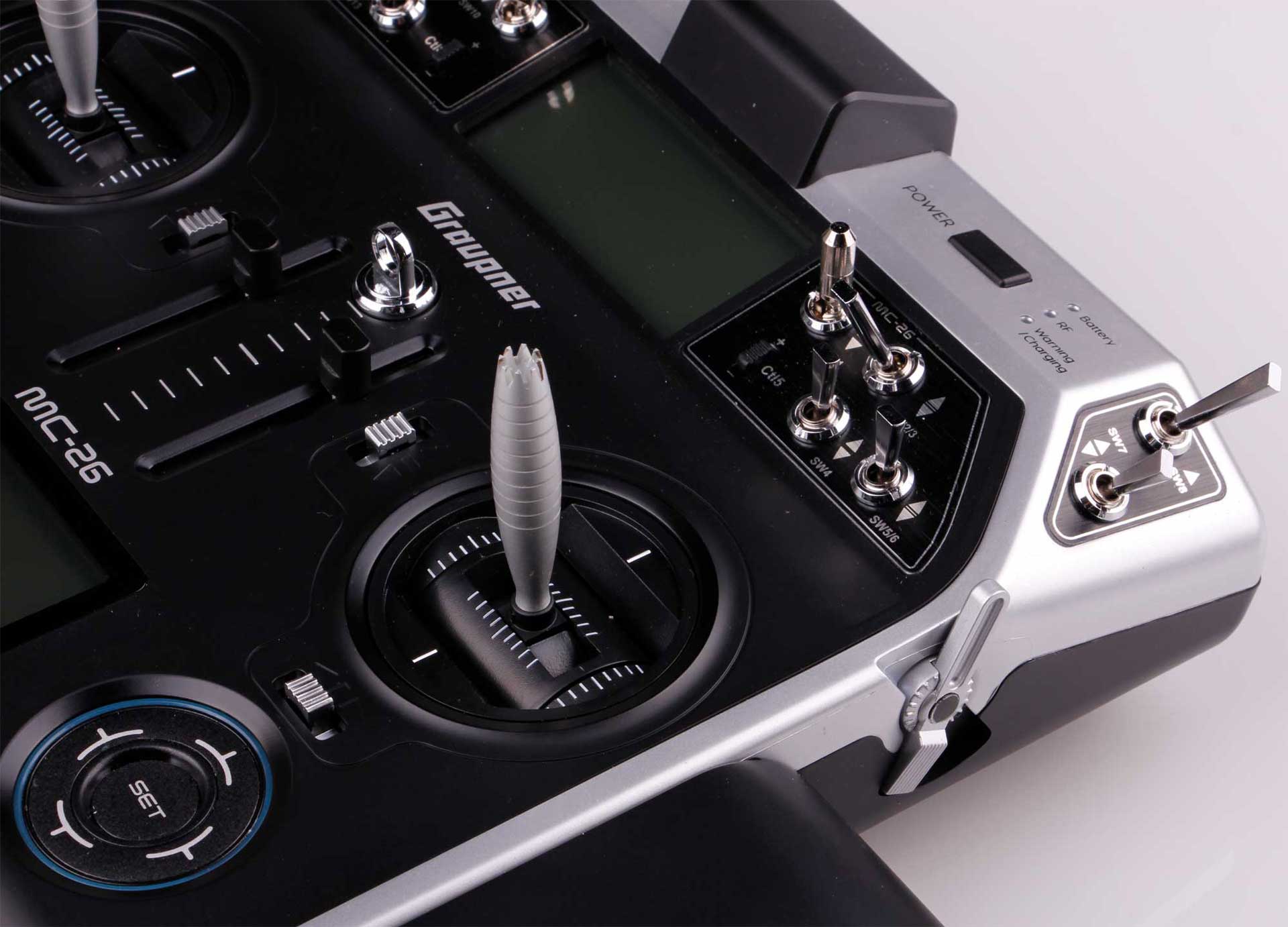 GRAUPNER MC-26 HOTT TRANSMITTER ONLY - buy now - at